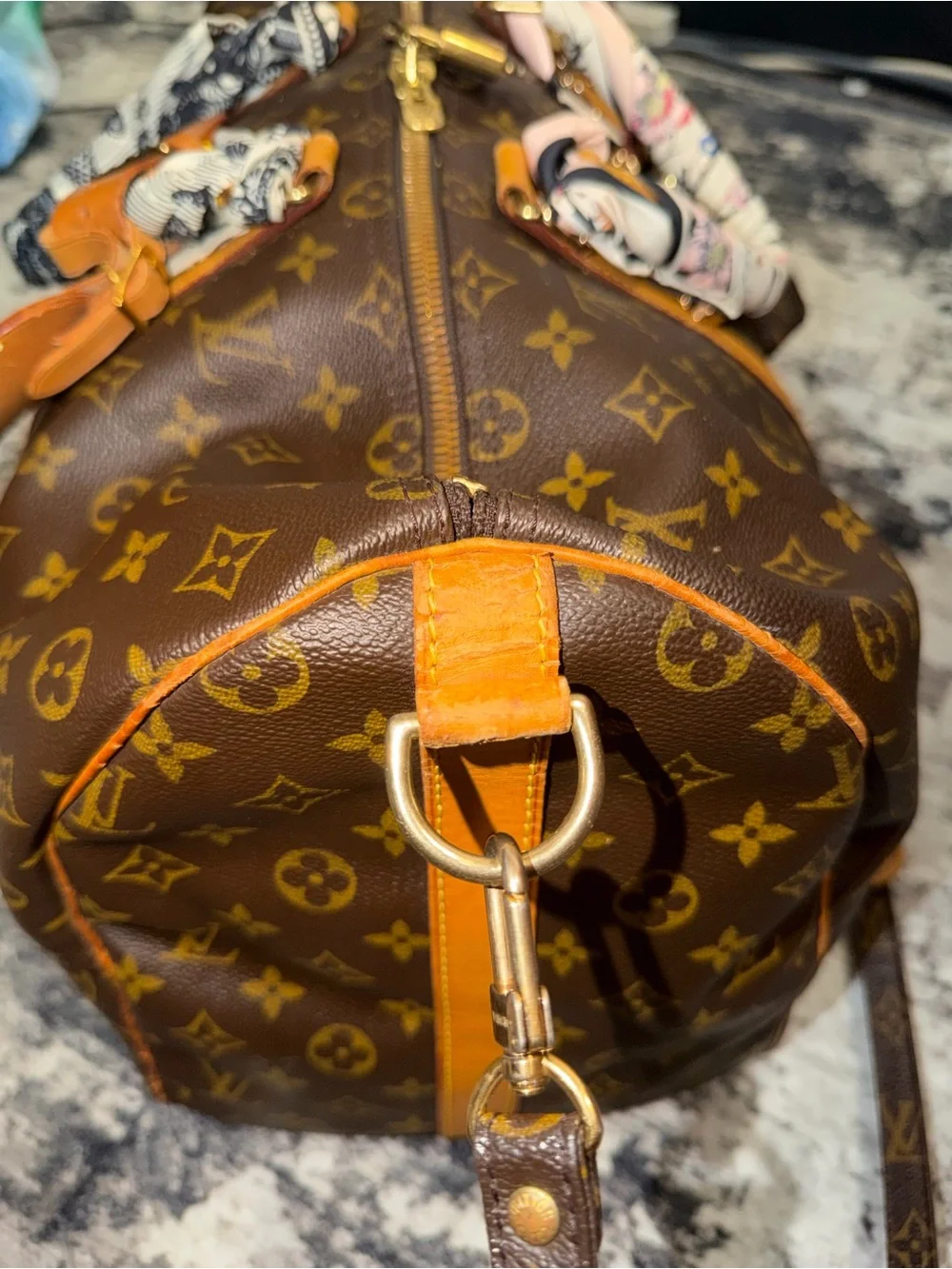 Louis Vuitton — Monogram Keepall 50 Bandoulière #265